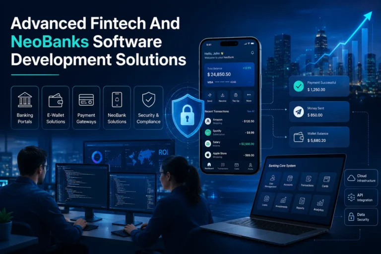 Advanced Fintech And NeoBanks Software Development Solutions