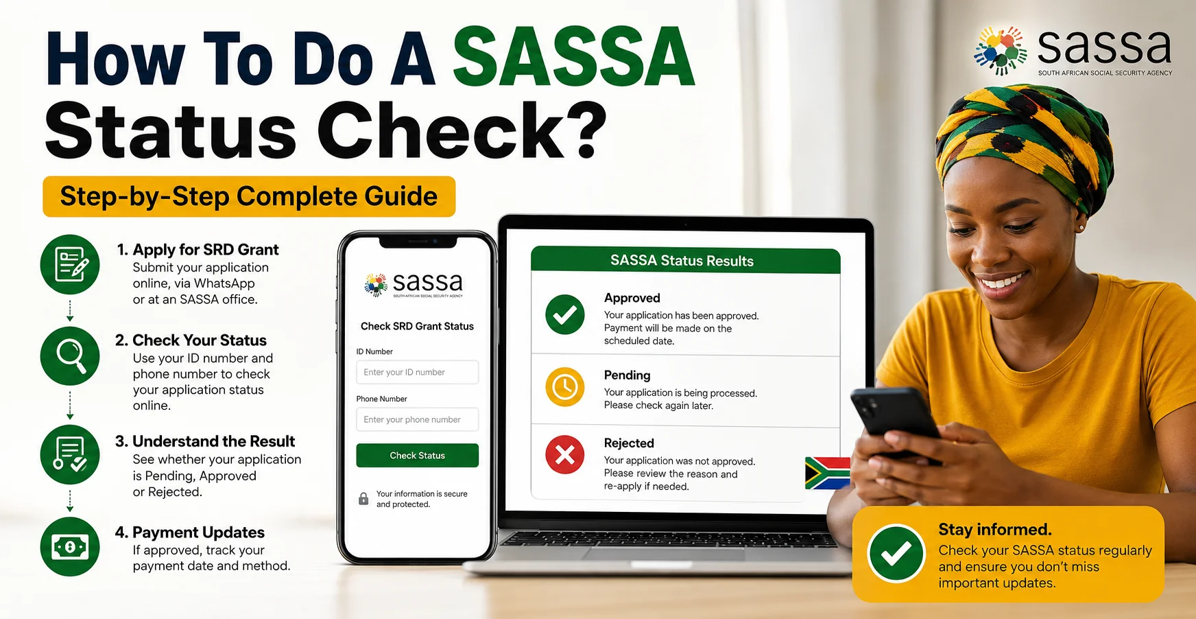How To Do A SASSA Status Check? (Step-by-Step) Complete Guide