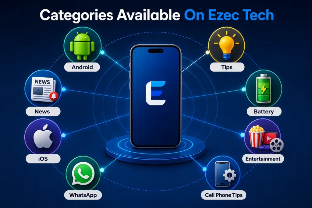 Categories Available On Ezec Tech
